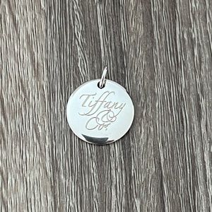 Tiffany‎ & Co. script charm
